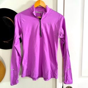 Nike dri fit pullover running top